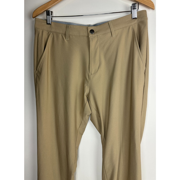 Adidas Golf Ultimate365 Classic Pants Flat Front GS1889 Tan Men's Size 32 x 32 - Picture 3 of 9